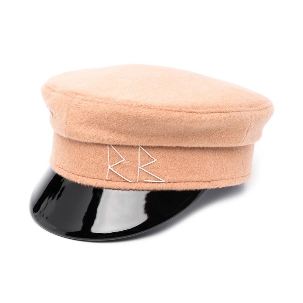 RUSLAN Baginskiy Baker boy Tan and Black Cap